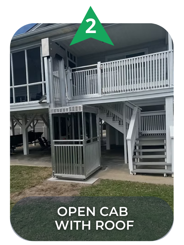 Open Cab w Roof Carolina Lift